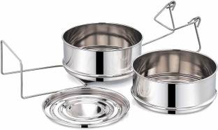 PRV Stainless Steel Cooker Separator Suitable for 7.5 Ltrs Outer Lid Cookers Stainless Steel Steamer