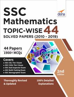 SSC Mathematics Topic-wise 44 Solved Papers (2010-2019) 3rd Edition