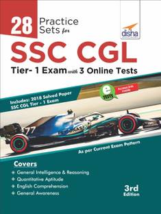 28 Practice Sets for Ssc Cgl Tier I Exam with 3 Online Tests
