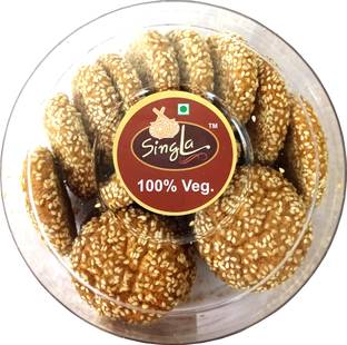 Singla Best Quality Til Cookies Biscuits 300g Cookies Biscuit