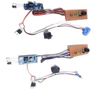 SR ROBOTICS 2 IR CIRCUIT FOR Accident prevention road safety MODEL Educational Electronic Hobby Kit