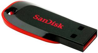 SanDisk Cruzer Blade Usb Flash Drive 16 GB Pen Drive Compatible with Laptop USB 2.0 Plastic Case