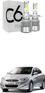PRTEK  H4 Headlight 12V 6500K Conversion Bulb (Set of 2) 135 Headlight Car, Motorbike LED for Hyundai (12 V, 72 W)