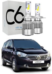 PRTEK  H4 Headlight 12V 6500K Conversion Bulb (Set of 2) 027 Headlight Car, Motorbike LED for Renault (12 V, 72 W)