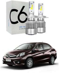 PRTEK  H4 Headlight 12V 6500K Conversion Bulb (Set of 2) 073 Headlight Car, Motorbike LED for Honda (12 V, 72 W)