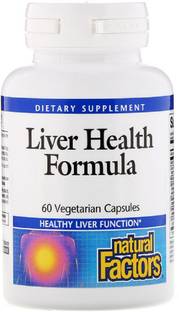 Natural Factors Liver Health Formula, 60 Vegetarian Capsules