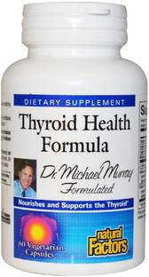 Natural Factors Thyroid Health Formula, 60 Veggie Caps
