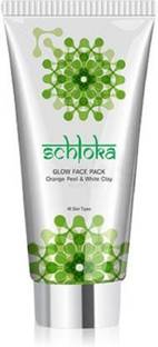 श्लोक Glow Face Pack Orange Peel And White Clay Face Wash