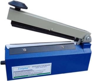 Svojas 8" Impulse Manual Hand Bag Sealer/Polybag Table Top Heat Sealer
