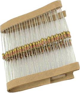 ELPH 100 pieces of 220 k Ohms 1/4 Watts Carbon Film Resistors Fixed Resistor