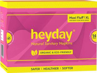 heyday Maxi Fluff Sanitary Napkin 14 Pack Sanitary Pad