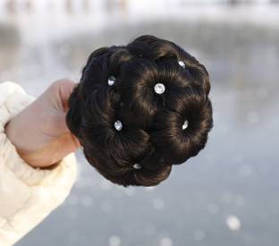 HAVEREAM Stylish Beautiful bun Hair Extension