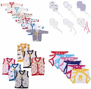 Fareto INFANT CLOTHING SET 4 IN 1(0-6 MONTHS)