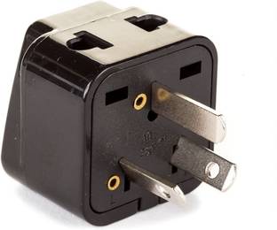 OREI (Type I) 2 in 1 Travel Adapter Plug - CE Certified 2 in 1 Travel Adapter Plug - (Type I) Travel Adapter Plug - Three Pin Plug Three Pin Plug