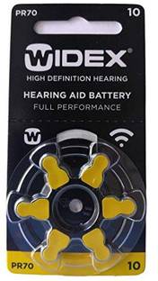 Widex Hearing Aid P10 PR70 CIC/ITC Compatible Genuine Product   Battery