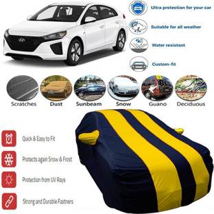 MotohunK Car Cover For Hyundai Universal For Car (With Mirror Pockets)