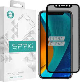 Sprig Edge To Edge Tempered Glass for Apple iPhone 11 Pro Max, iPhone 11 Pro Max, 11 Pro Max, XS Max