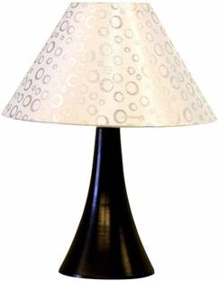CANDELA Conical Shade Table Lamp for Bedroom and Drawing Room Table Lamp