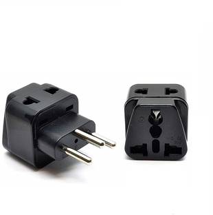 OREI India to Switzerland, Rwanda Type J 2 in 1 Travel Adapter Plug - 2 Pack Worldwide Adaptor