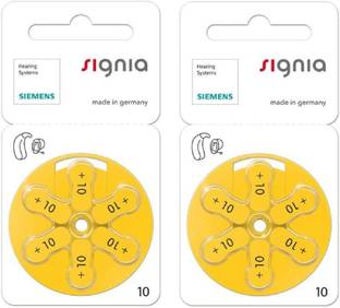 3S Signia Hearing Aid P10 PR70 CIC/ITC Compatible Genuine Product   Battery