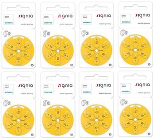 3S Signia Hearing Aid P10 PR70 CIC/ITC Compatible Genuine Product   Battery