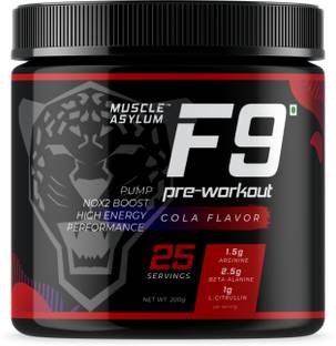 Muscle Asylum F9 Pre-Workout - 25 Servings BCAA
