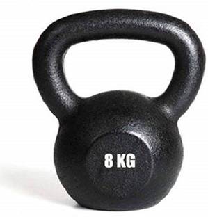 NLW Cast Iron Kettlebell for Gym Exercise Black Kettlebell