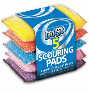 Duzzit Multi-Colour Scouring Pads Scrub Pad