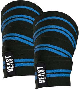 STEIGEN FITNESS Knee Wraps for Weightlifting, Gym Workout, Knee Straps for Heavy Squats Knee Support