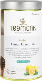 Teamonk Yoshin Lemon Green Tea Tin