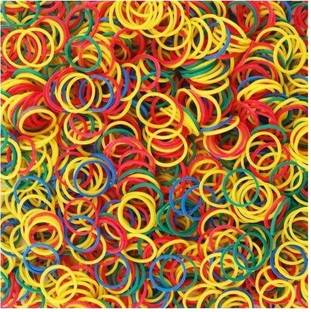 Offimart Nylon Rubber Band 3 Size (500 Grams)