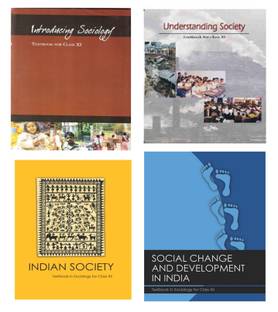 NCERT Sociology Textbook Combo Set XI-XII 4 Booklets English Medium(Image Problem)