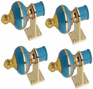 GROWNIX Blue Rod Rail Bracket Metal