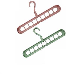 Perfect Pricee Plastic Shirt Pack of 2 Hangers For  Shirt
