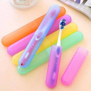 smile4u Multicolor Toothbrush Case Cover Plastic Toothbrush Holder