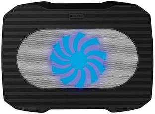 LipiWorld Gaming Laptop Cooling Pads Ultra Slim USB Laptop Cooler pad Single Fan (k15) 1 Fan Ergonomic Cooling Pad