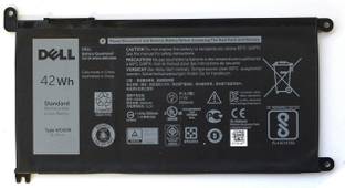 DELL Genuine Original WDX0R 42Whr 4-cell 11.4V laptop Battery for Inspiron 5368 5378 5565 5567 5568 5578 5765 5767 7368 7378 7560 7570 7579 7569 (Type WDXOR) 4 Cell For Inspiron 15 5568 / 13 7368 3crh3 I7368-0027 WDX0R WDXOR 4 Cell Series Laptop Battery 4 Cell Laptop Battery