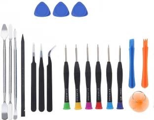 WOWSOME Screwdriver Set For Mobiles phones, tablet PDA, Watch Repairing Tools Kit with Esd Tweezer and Steel Pry Bar Precision Screwdriver Set
