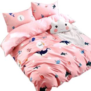 Skytex Cotton Single Flat 150 TC Animal Bedsheet