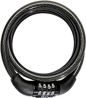 SHOPONIX 4 Digit Number Lock for Helmet Bike, Motorcycle, Bicycle, Bag, Luggage Cycle Lock