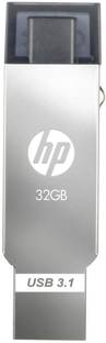 HP x304m C Type OTG 32 GB Pen Drive Compatible with Mobile, Laptop, Desktop Computer USB 3.1 Metal Case