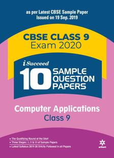 10 Sample Question Papers Foundation of Information Technology Class 9 CBSE 2019-2020