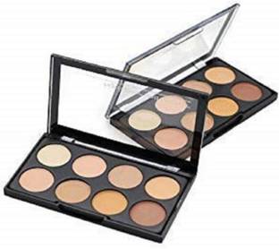 Miss Hot Highlighter and Contour 8 Shades Concealer Palette Highlighter Concealer