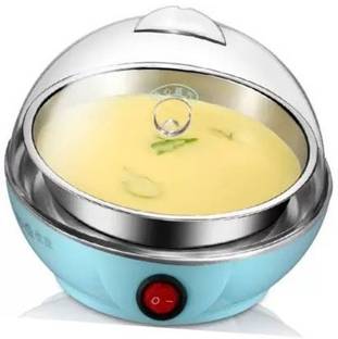 BUY SURETY Good Quality Stainless Steel 7 Egg Cooker, Egg Boiler, Egg Poacher Electric, Egg Steamer, Egg Boiler Electric for Steaming, Cooking, Boiling and Frying Egg Boiler for easy boil and steam in home Egg Steamer 002 Egg Cooker