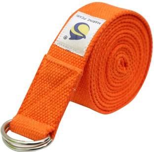 Marine Pearl 8 Ft Anti Skid Heavy Duty Cotton Yoga Strap For Stretching Cotton Yoga Strap