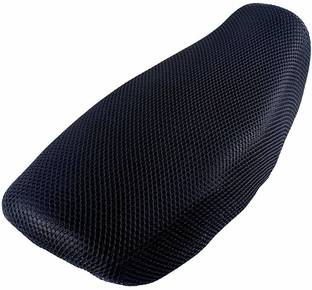 Mankrit Sweat Free Double Net Single Bike Seat Cover Single Bike Seat Cover For Hero Splendor Plus
