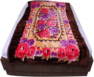 Abicon Printed Double Mink Blanket for  Heavy Winter