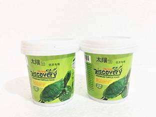 Taiyo Pluss Discovery Taio Food, Pack of 2, 45gms Each Vegetable 0.213 kg (2x0.11 kg) Dry Young Turtle Food