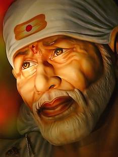 ''vastu Poster'' White 7 Horse Sai baba Face POster,Om sai Wall Washable Vinyl Sticker Painting,Home Decor,Office Decor Photo,Wallpaper Fine Art Print (24 inch X 18 inch, rolled) Fine Art Print