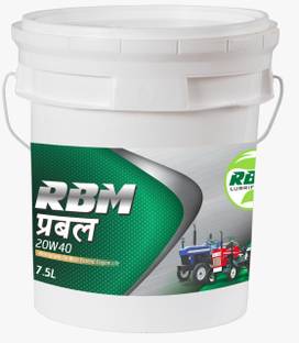 RBM OIL CORPORATION Engine Oil For Tractor RBM Oil (7.5L) Prabal Synthetic Blend Engine Oil